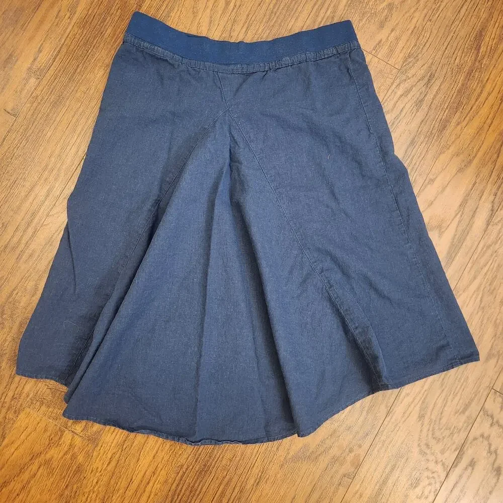 Patagonia Women's Island Midi Skirt Organic Hemp and Cotton Size 6